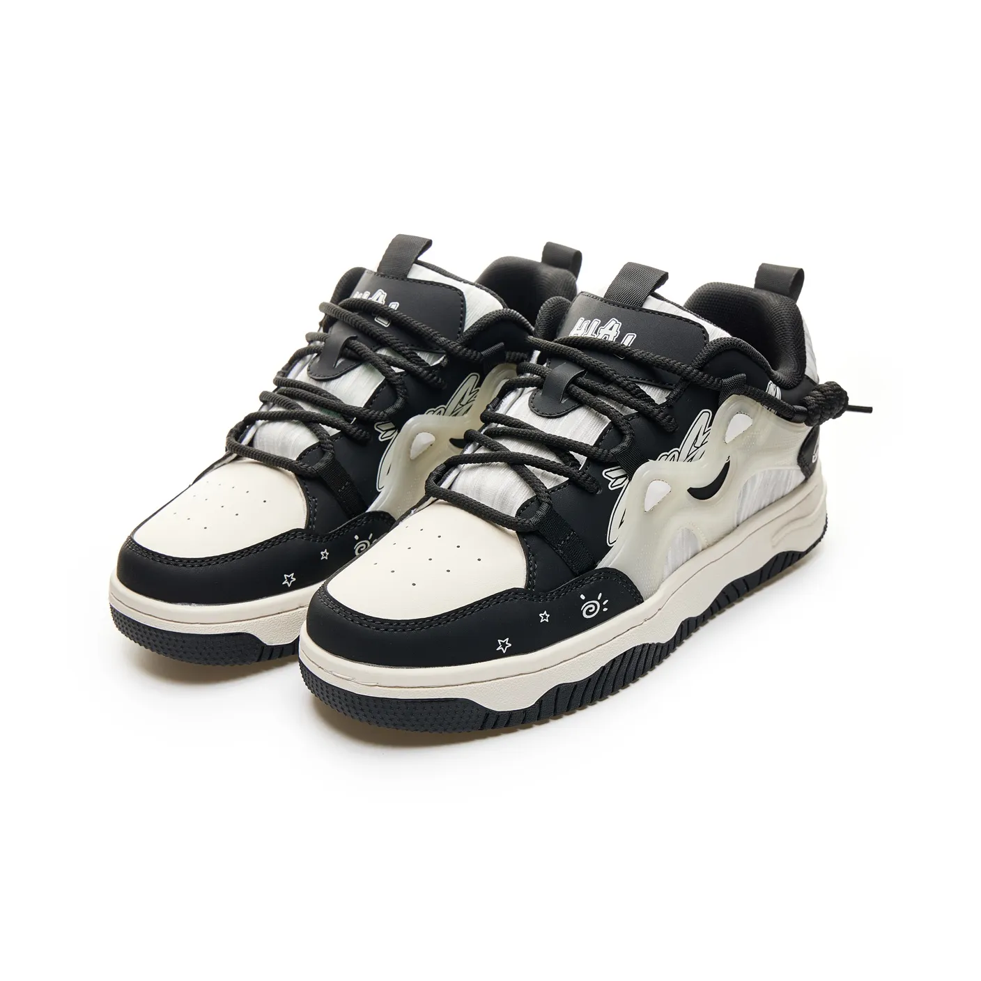 HLA JEANS Abrasion Resistant Slip Resistant Low Top Casual Shoes Unisex