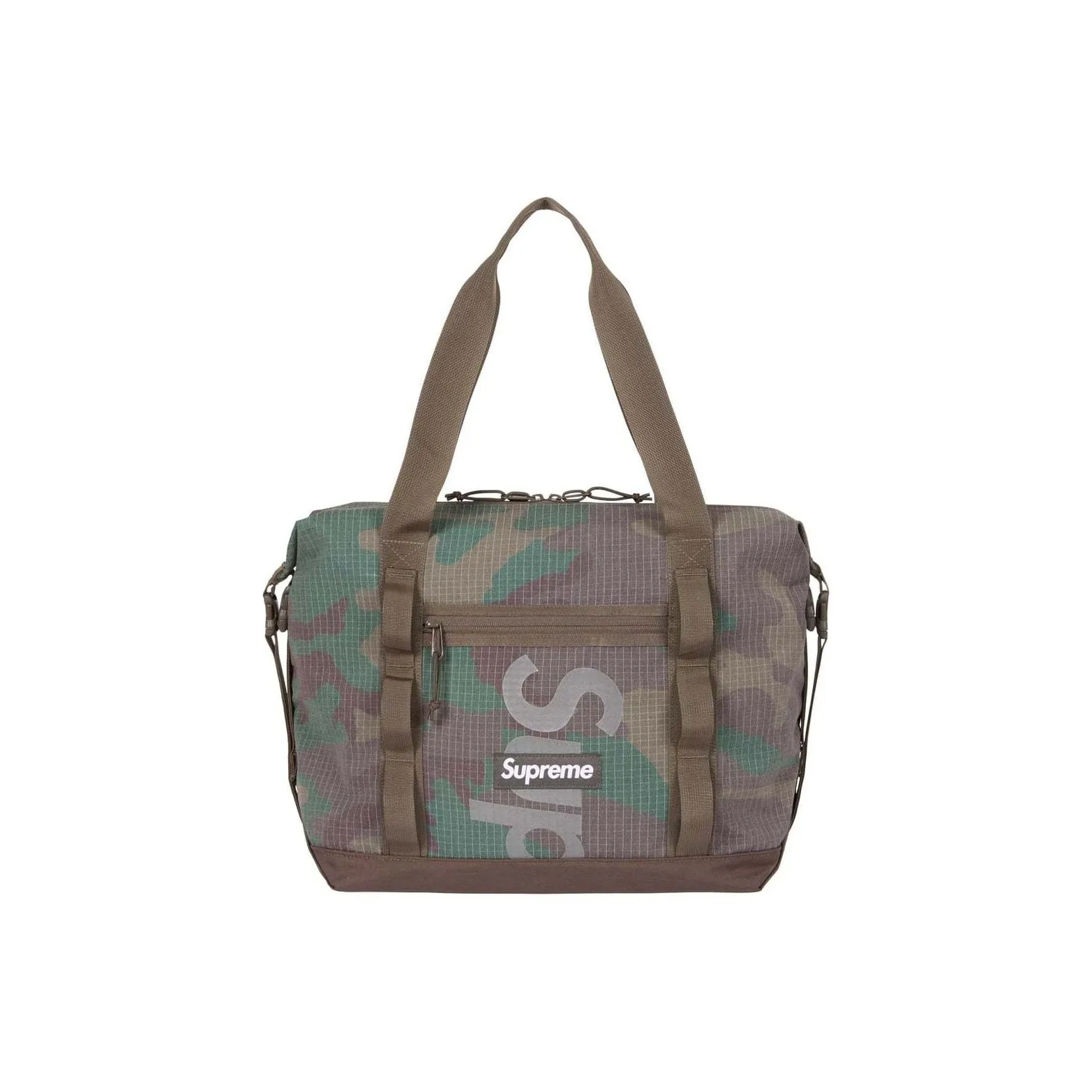 Supreme Нейлоновая сумка стандартная унисекс камуфляж лесного цвета