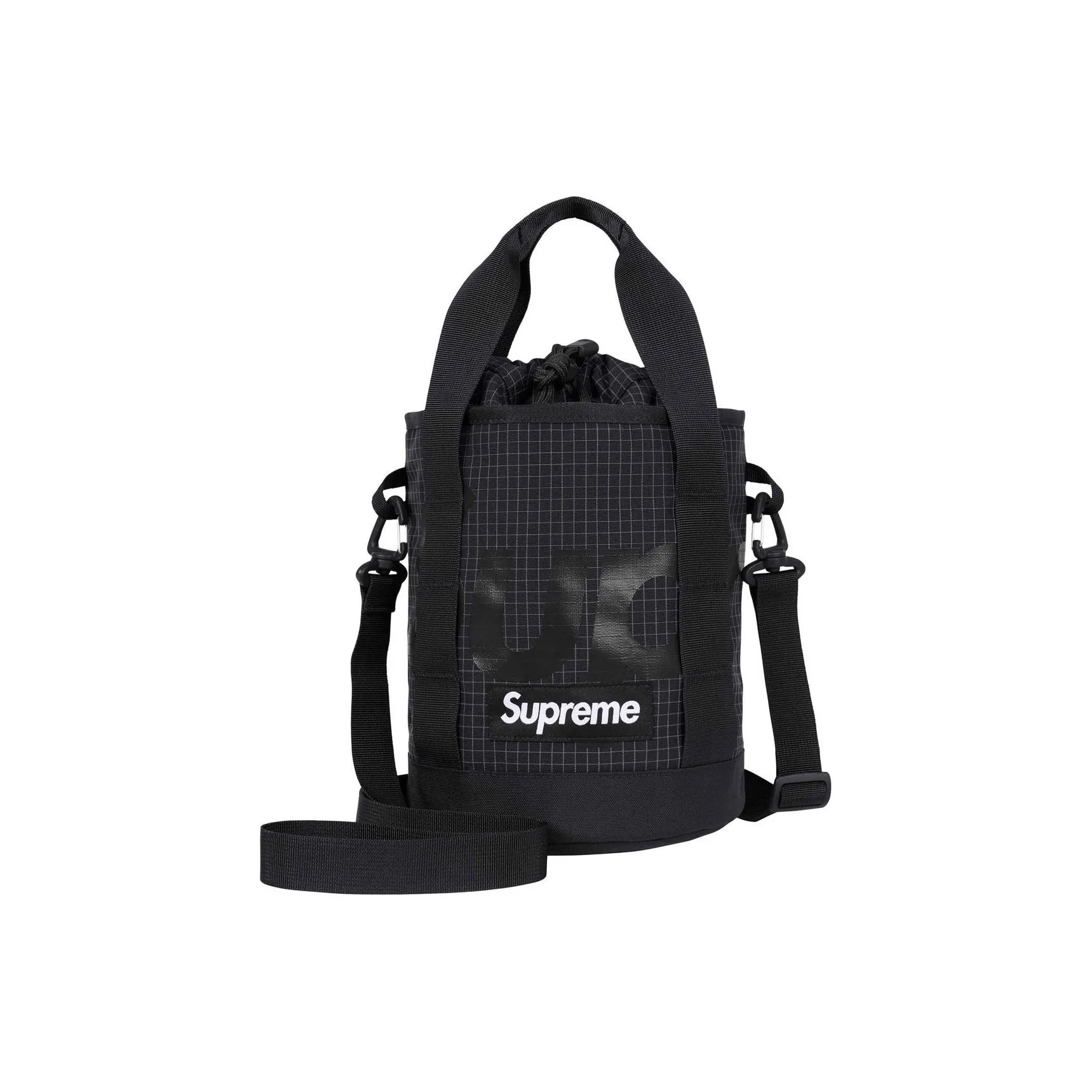 Supreme Полиэстер Одно Плечо Сумка Стандартная Унисекс Черный