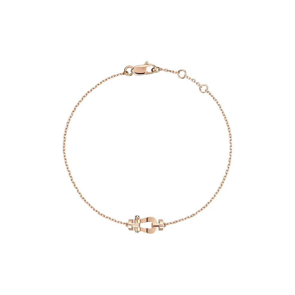 FRED 18K Rose Gold Diamonds Bracelets Unisex Rose Gold