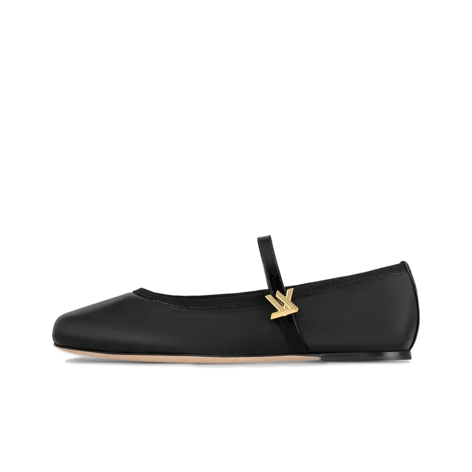 LOUIS VUITTON Romy Mary Jane Shoes Women's Black