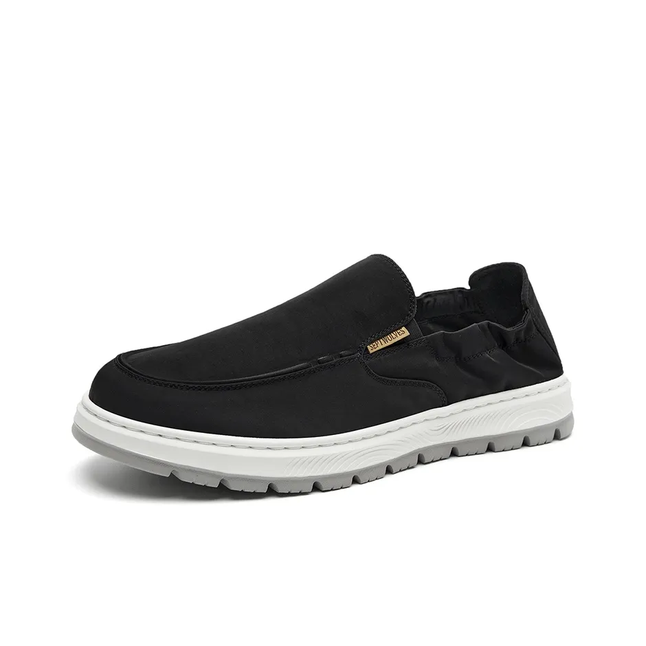 SEPTWOLVES Abrasion Resistant Lightweight Height Increasing Cushioning Low Top Canvas Shoes Men's