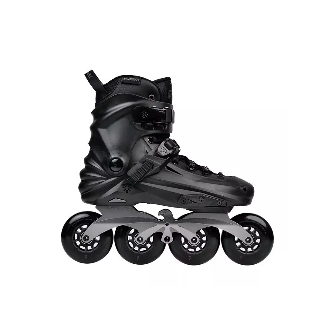 FLYING EAGLE Roller Skates PP+PU Indoor Outdoor Unisex 36 46 Meteorite Black