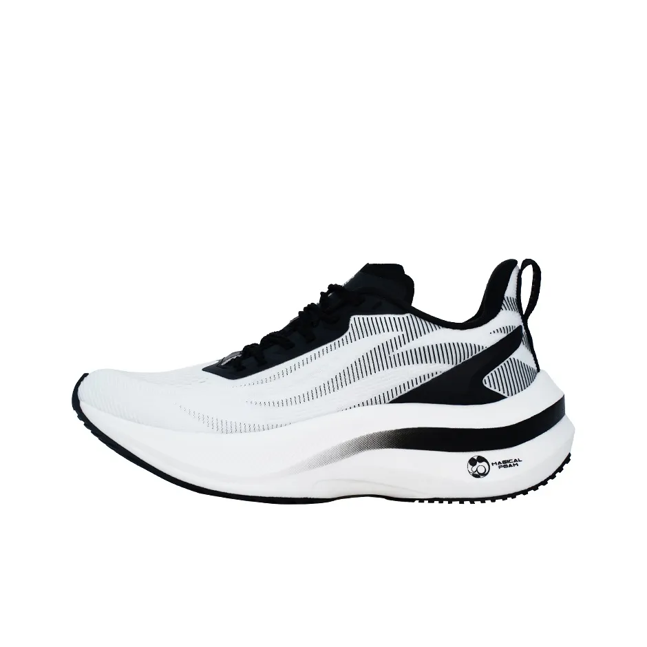 MINEPAIR Cushioning Balance Support Wear-Resistant Low-Top Casual Shoes Unisex Phantom White