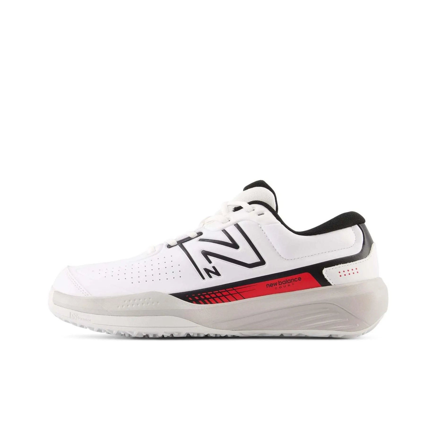 New Balance NB 696 V5 O Y5 Low Top Tennis Shoes Men's White Red Black
