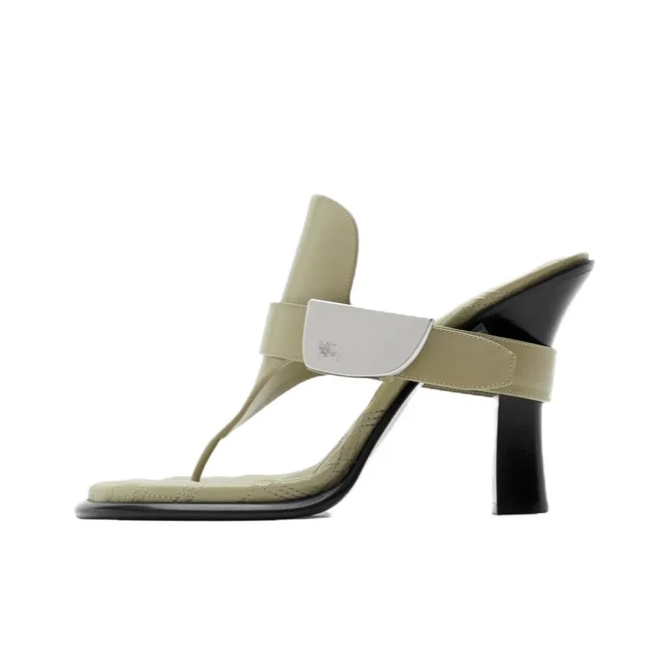 Burberry Flip Flops Women's Khaki