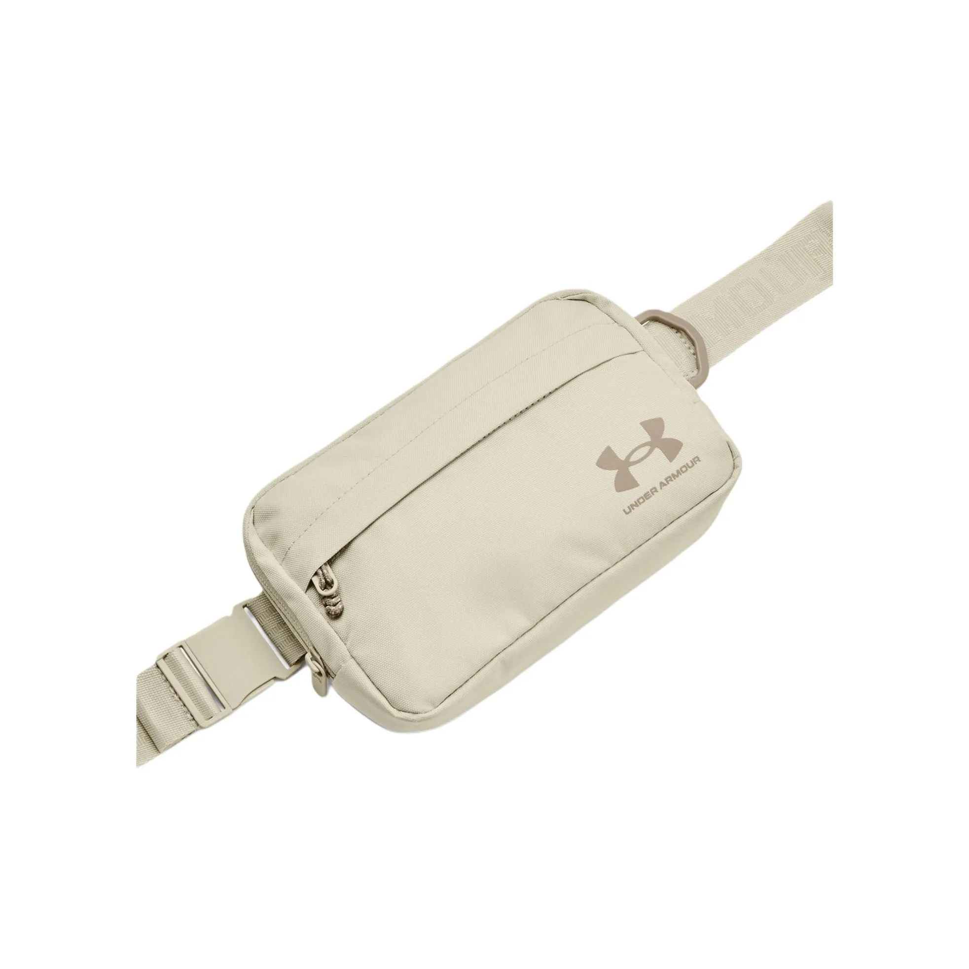 Under Armour Полиэстер Sling Сумка Одно плечо Через плечо Бананка Обычный Унисекс Розовый Грязь Серый