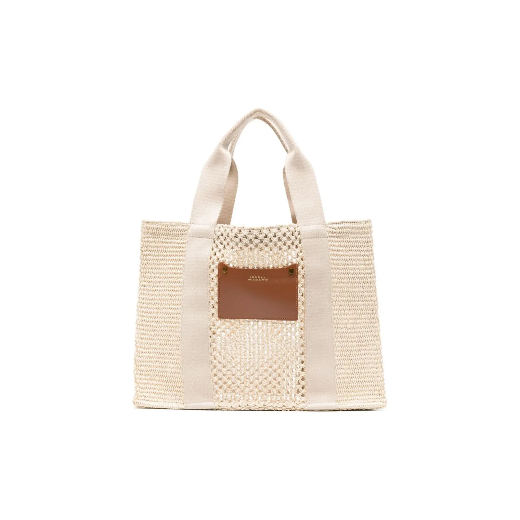 ISABEL MARANT Logo Printed Small Tote Bag