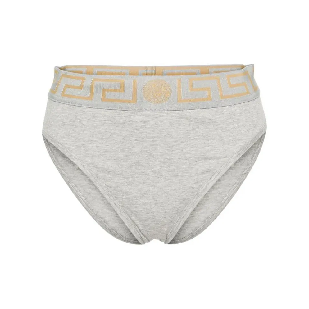 Versace Greca waistband Cotton Briefs