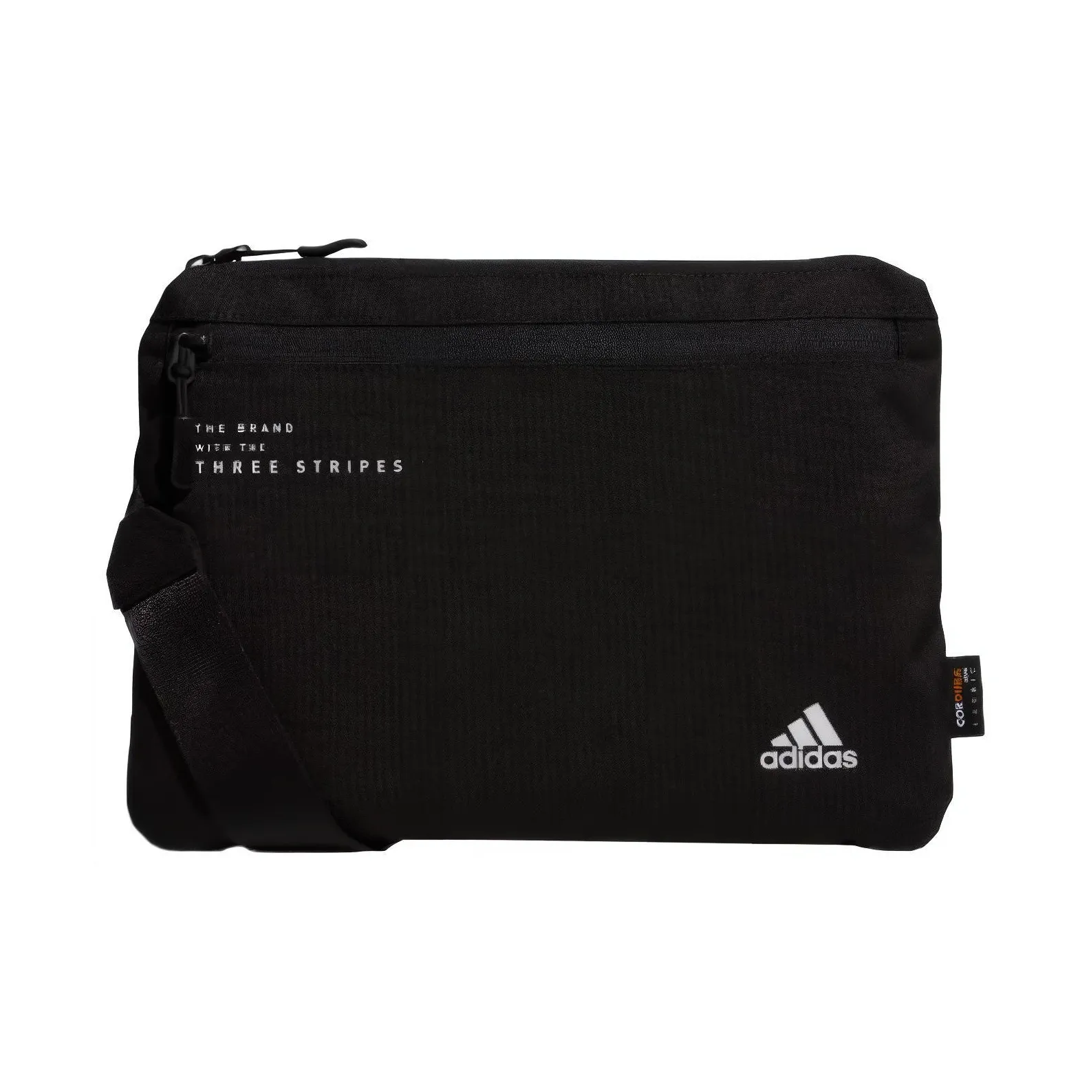 Adidas Полиэстер Сумка через плечо Стандартная Унисекс Чисто Черная