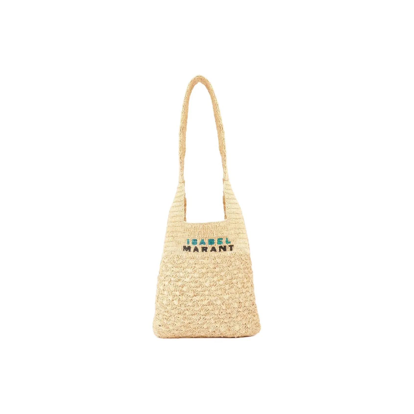 ISABEL MARANT Raffia La'fei'cao One Shoulder Handbag Trumpets Women's Natural