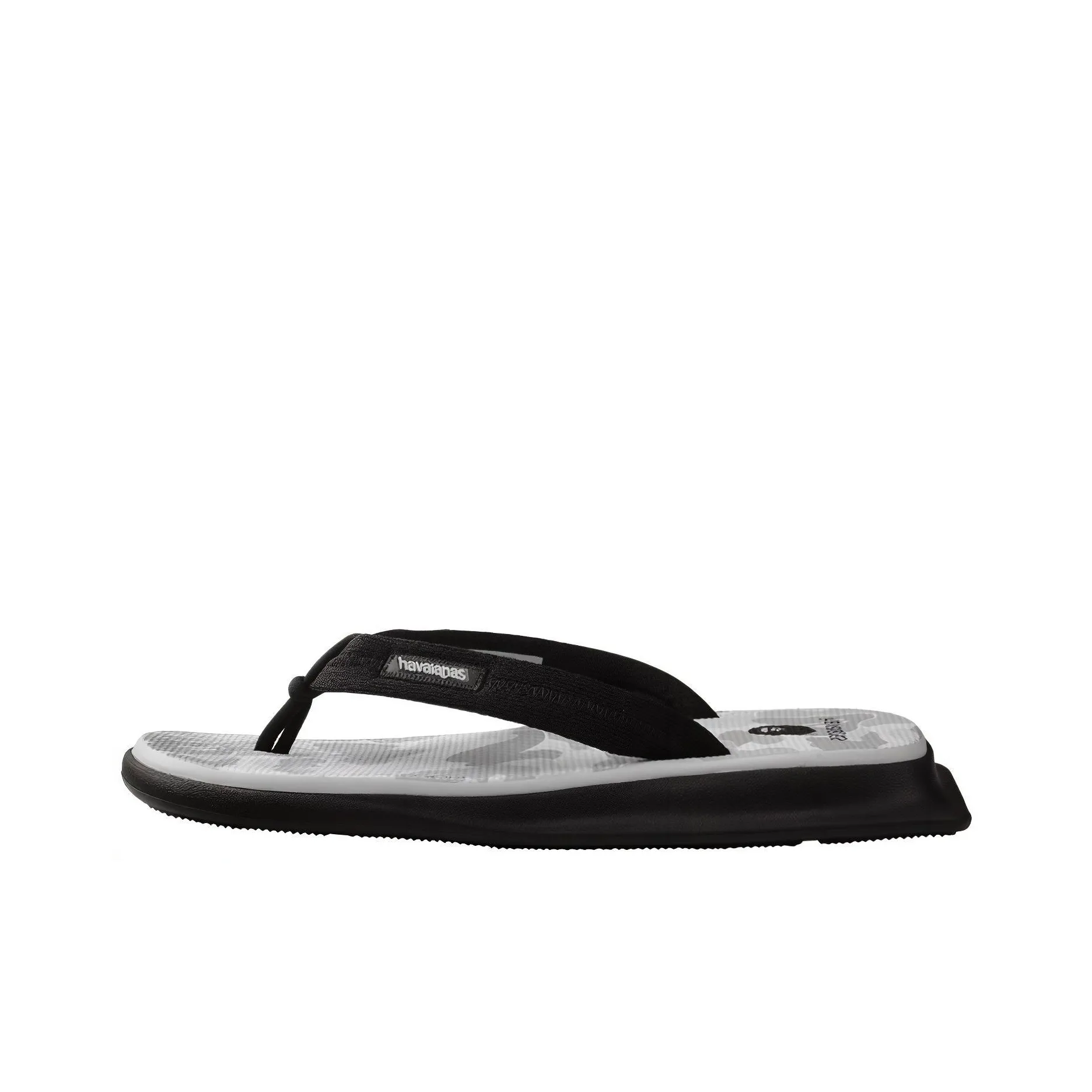Bape x Havaianas Tradi Zori II Stylish Sandal Men's Gray