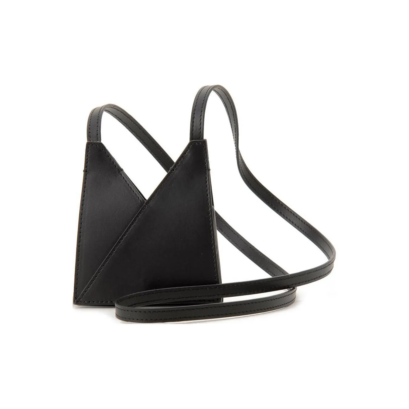 MM6 Maison Margiela Calfskin Shoulder Bag Crossbody Bag Mini Women's Black