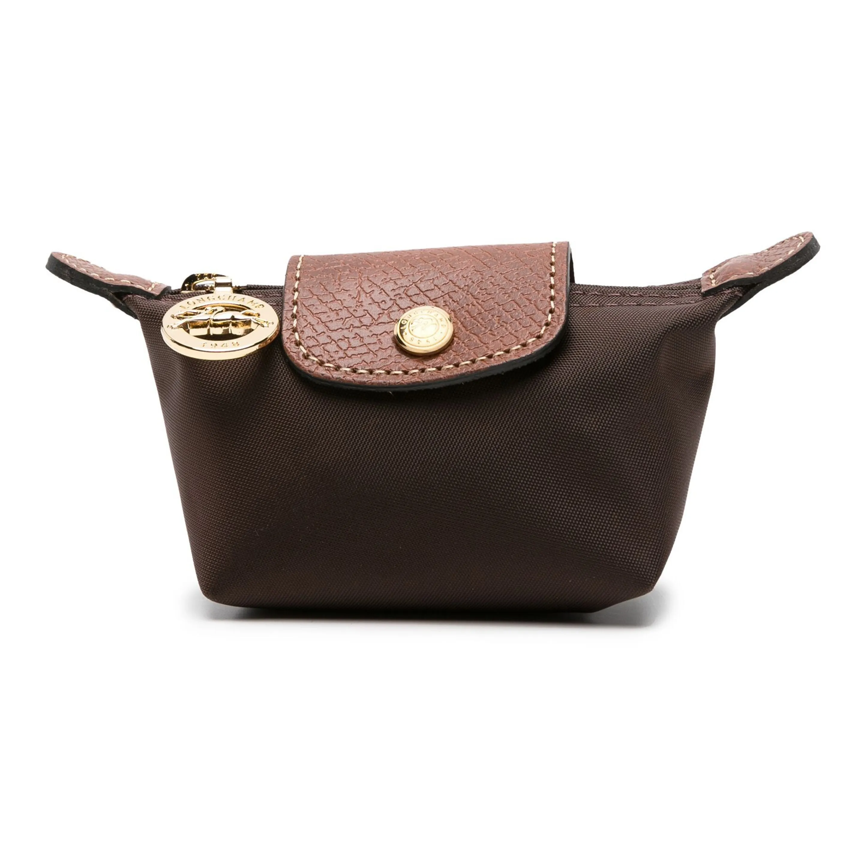 LONGCHAMP Le Pliage Wallet Coin Purse Women's Ebony