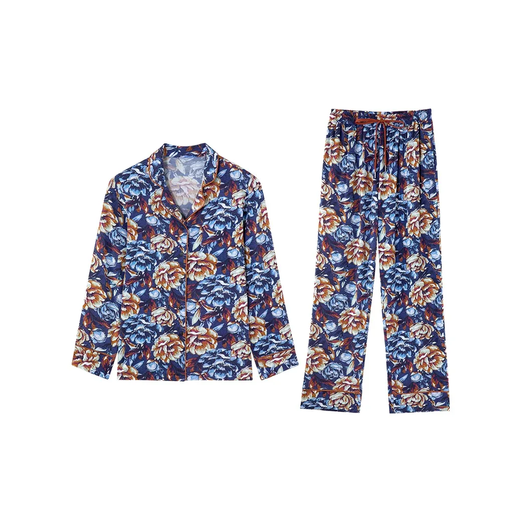 JOCKEY Pajama Set Women's Navy Blue