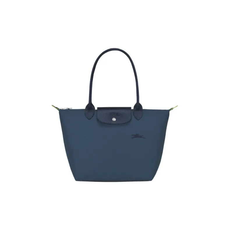 LONGCHAMP Le Pliage Сумка через плечо из коровьей кожи Женская Темно-синий