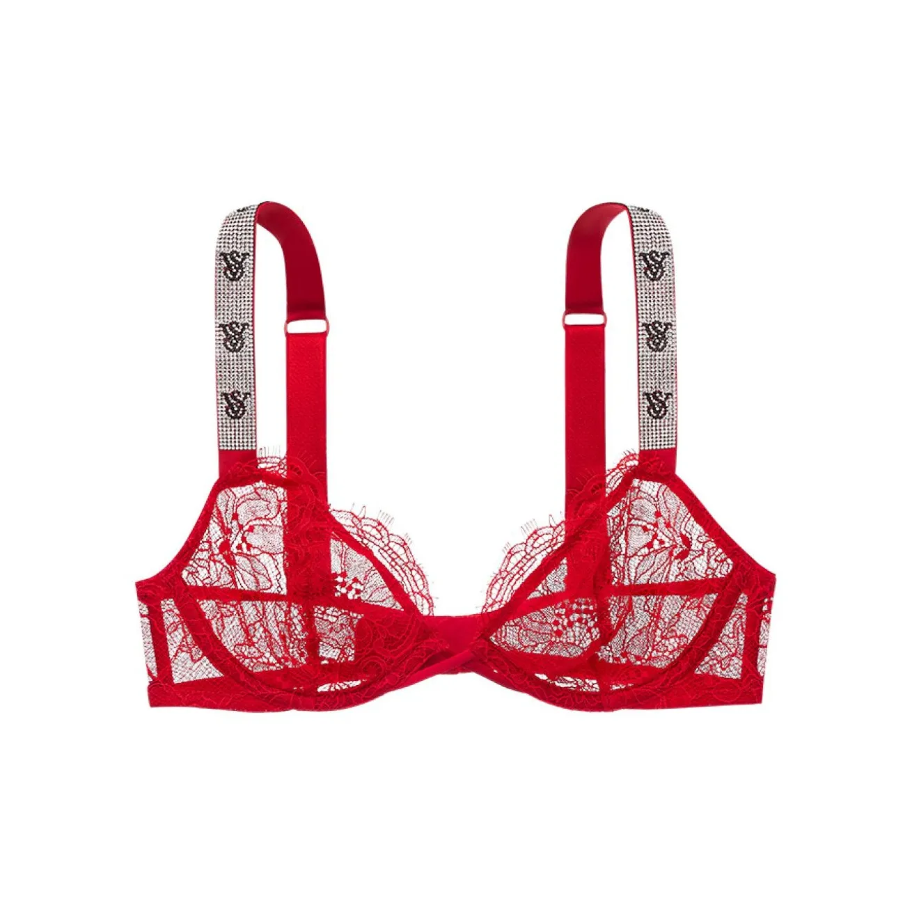 Бюстгальтер Victoria's Secret женский красный