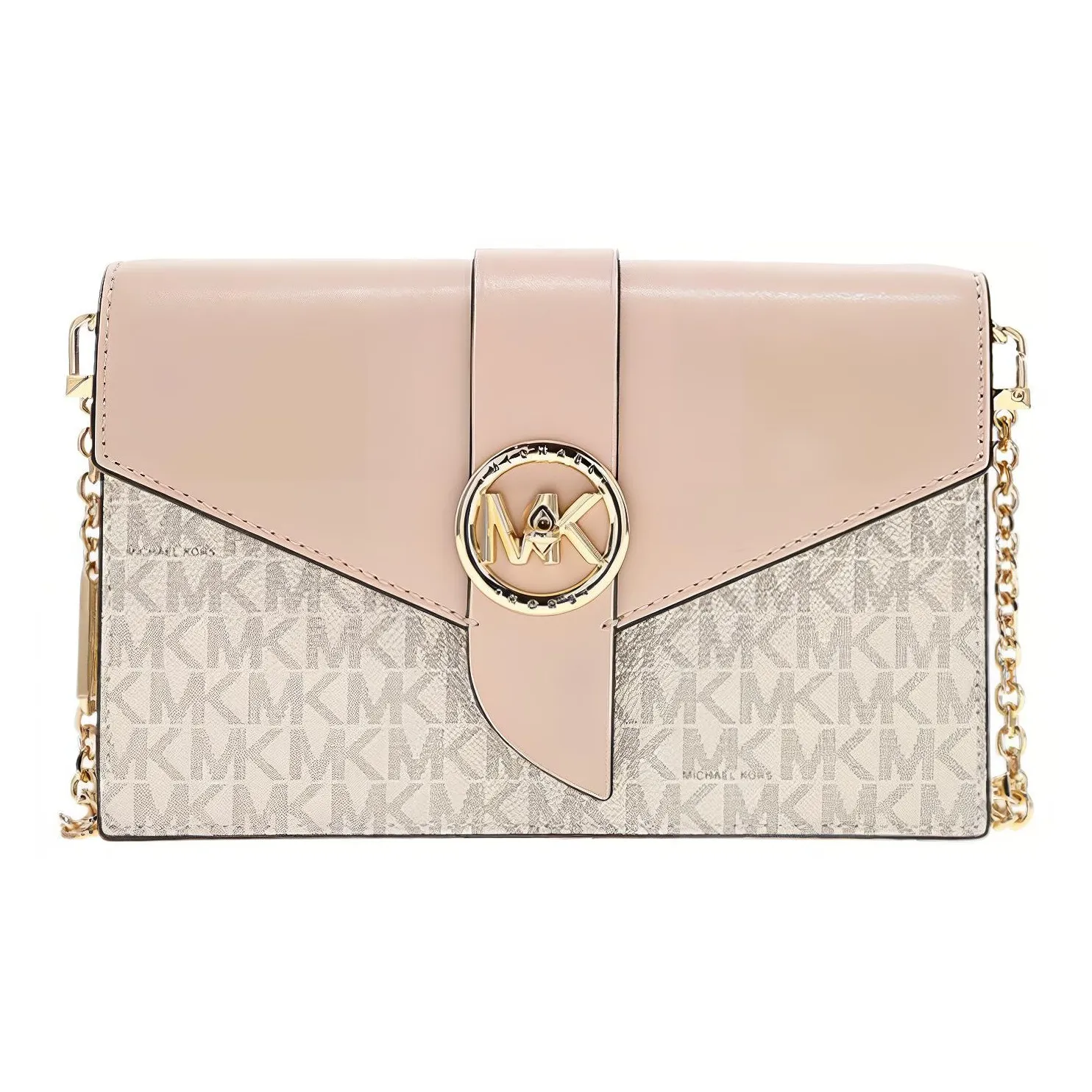 MICHAEL KORS Charm PVC Chain Bag, Shoulder Bag, Crossbody Bag Trumpets Women's