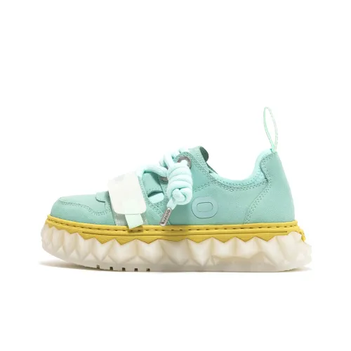 OETZI Кроссовки для скейтбординга Low Top Светло-зеленые Женские