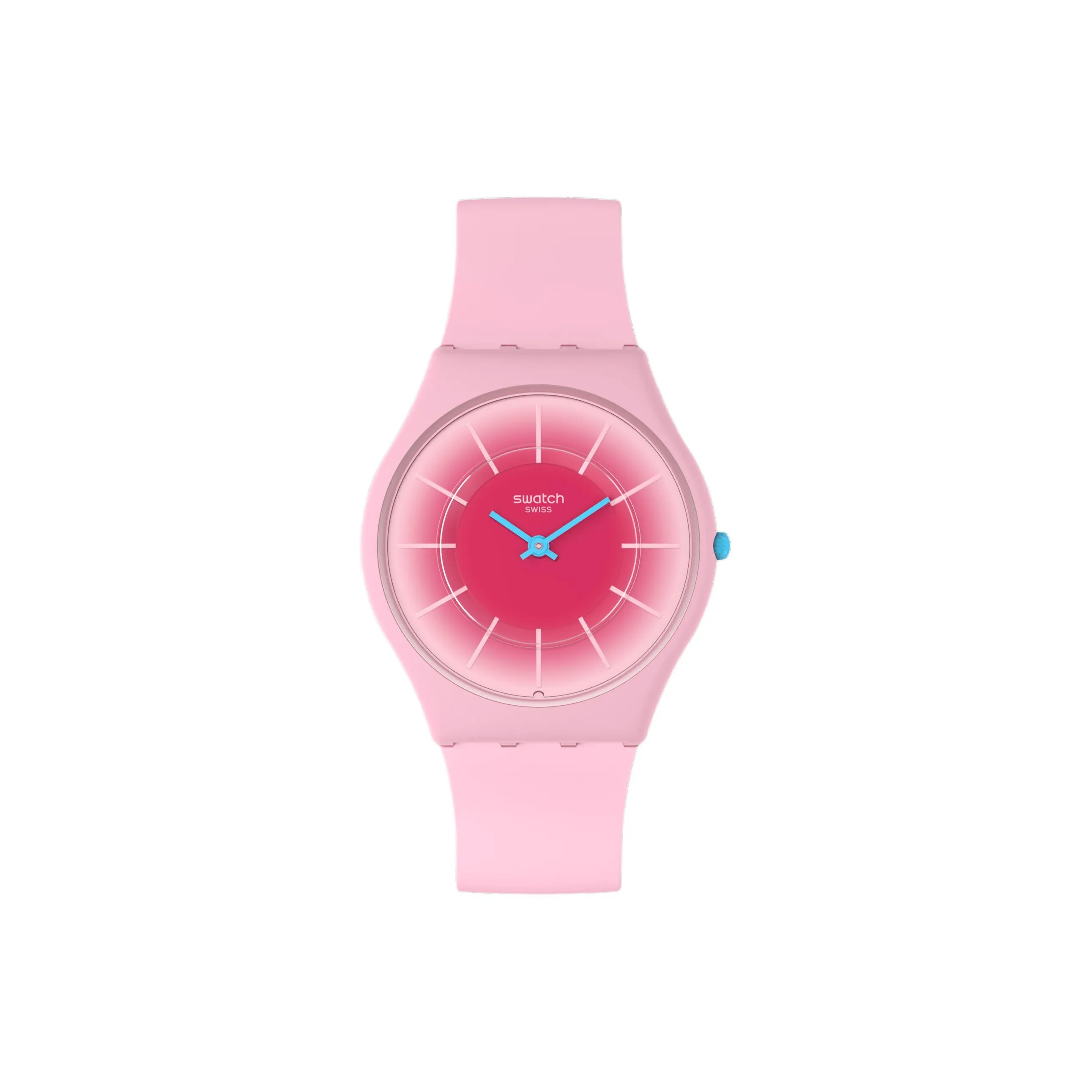 Swatch Essentials Collection Кварцевый механизм Унисекс Часы 34 мм Красный циферблат