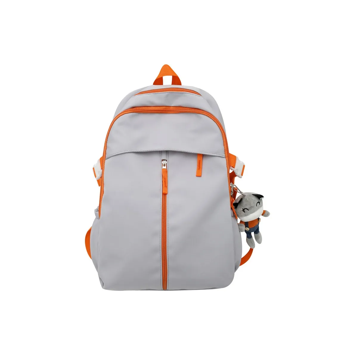 Путешествие Найлон Рюкзак Стандартный Унисекс Черный Белый Зеленый Синий