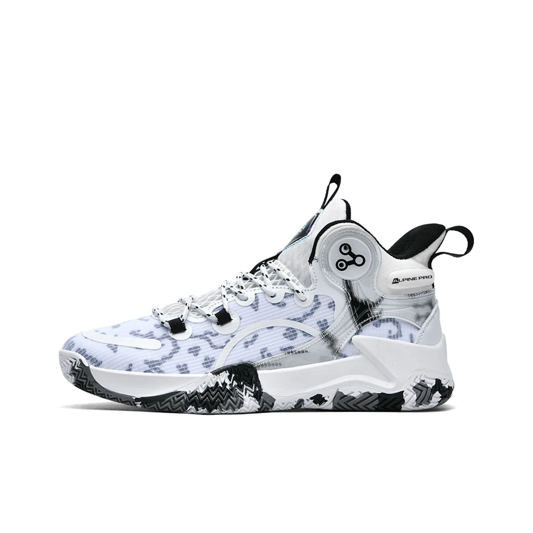 ALPINE PRO противоскользящие амортизаторы с устойчивостью к истиранию MID Топ Баскетбольные кроссовки Унисекс