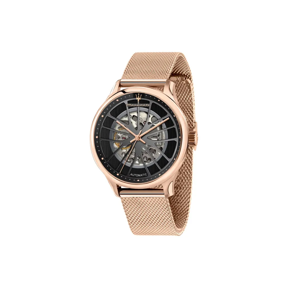 Maserati Наручные часы Автоматический Механический Механизм Черный Циферблат Мужские часы R8823136001