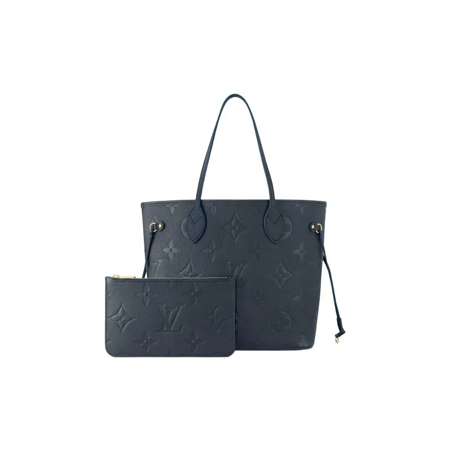 LOUIS VUITTON Neverfull Mm Navy