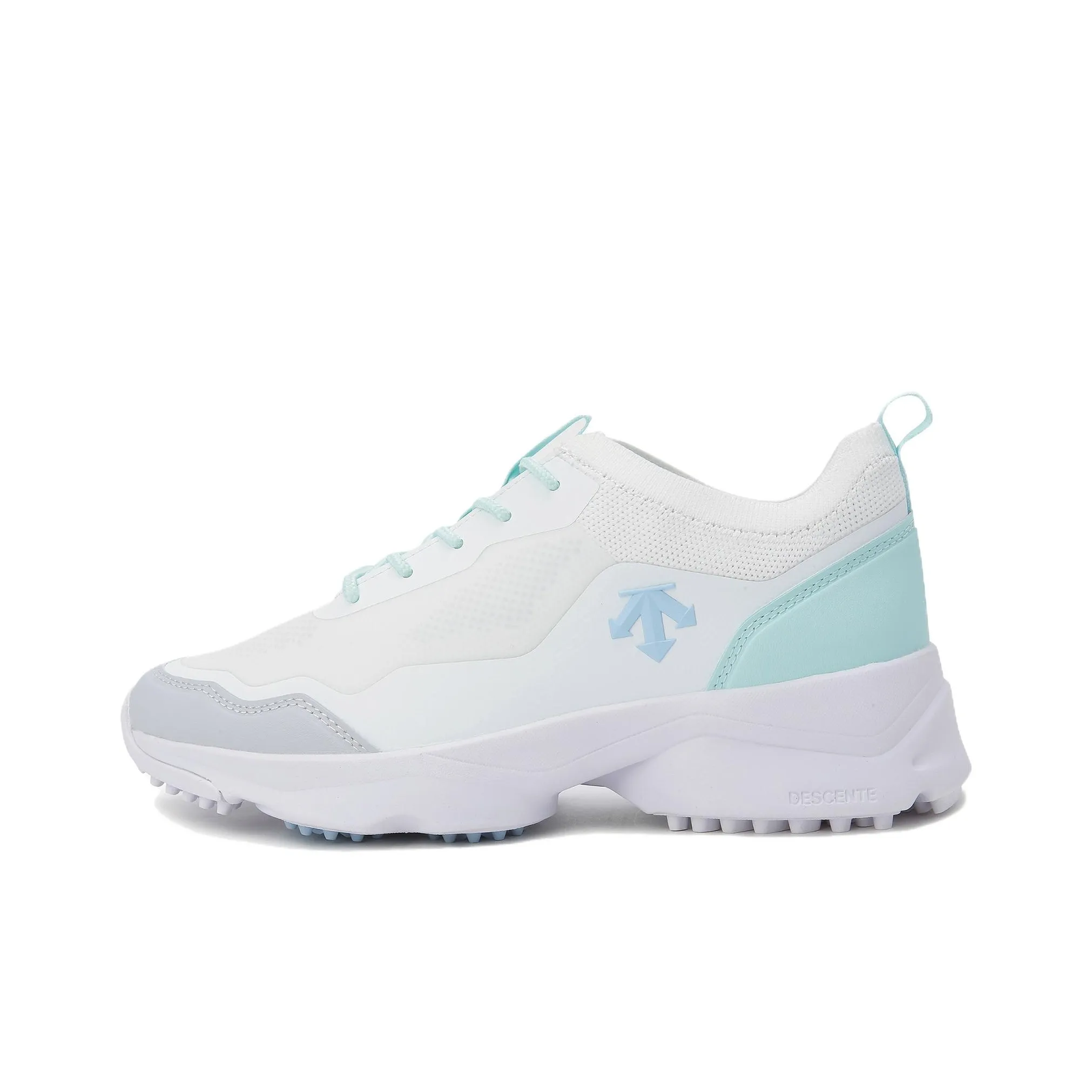 DESCENTE Lace Abrasion Resistant, Breathable, Lightweight Low Top Golf Shoes Women's