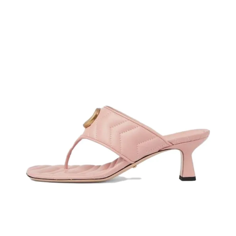 GUCCI Шлепанцы Розовые Женские