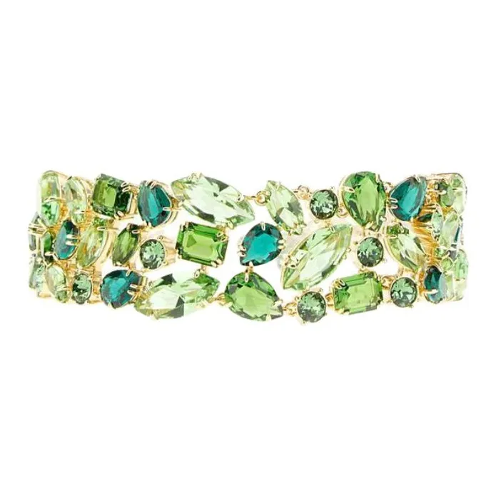 Swarovski Металл Кристальный Браслеты Женские Зеленый