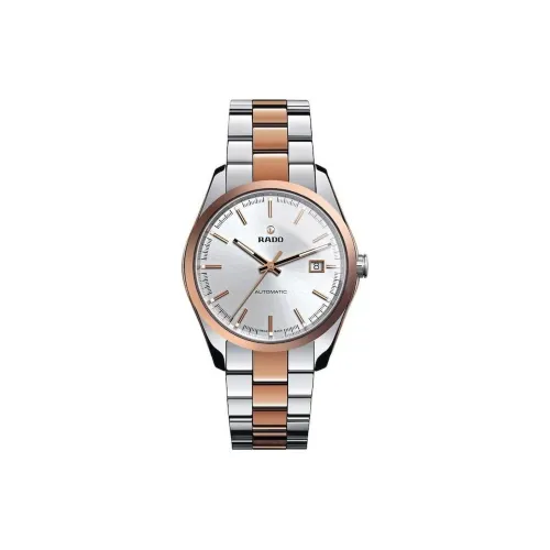 RADO Автоматический Механический Movement Мужские Часы Glam Slam Collection 40 мм Серебряные
