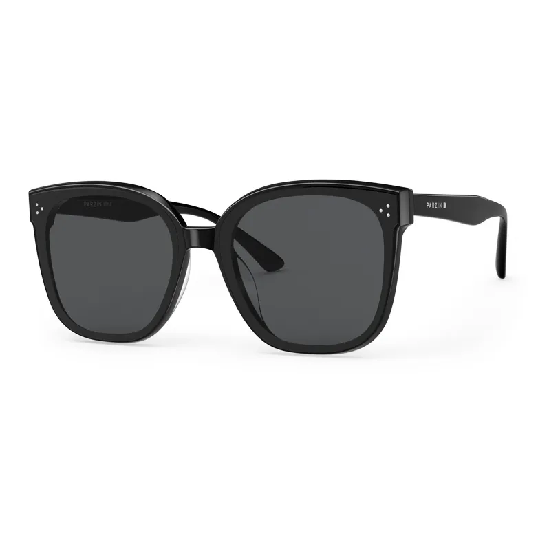 PARZIN Plate Frame EMS Square Sunglasses Unisex