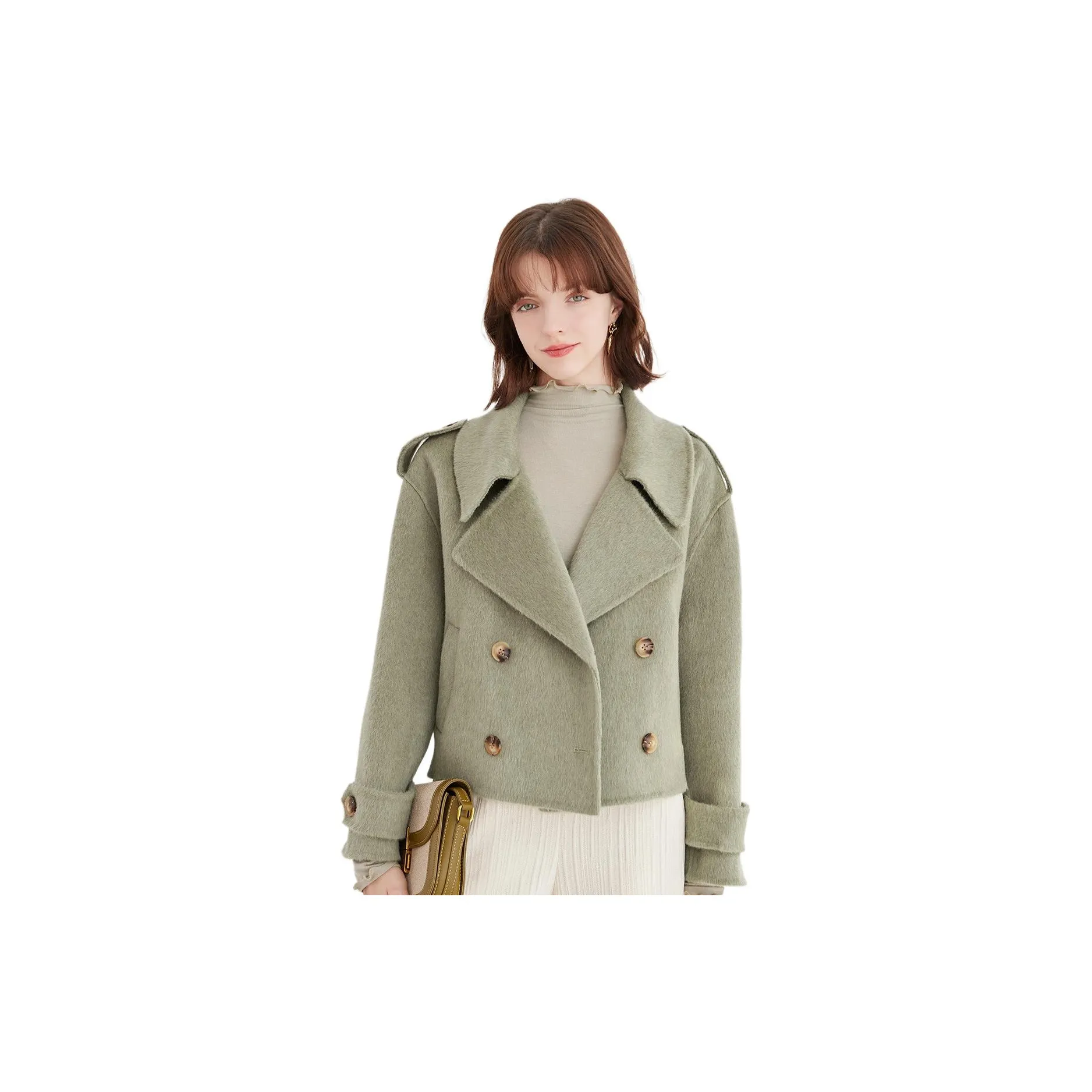 NAWAIN Business Suit Women's Pea Green