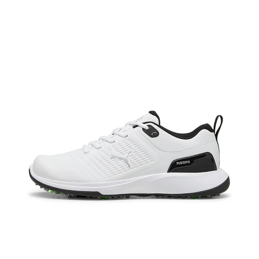 PUMA Grip Fusion Fle Low Top Golf Shoes Men's White/Black