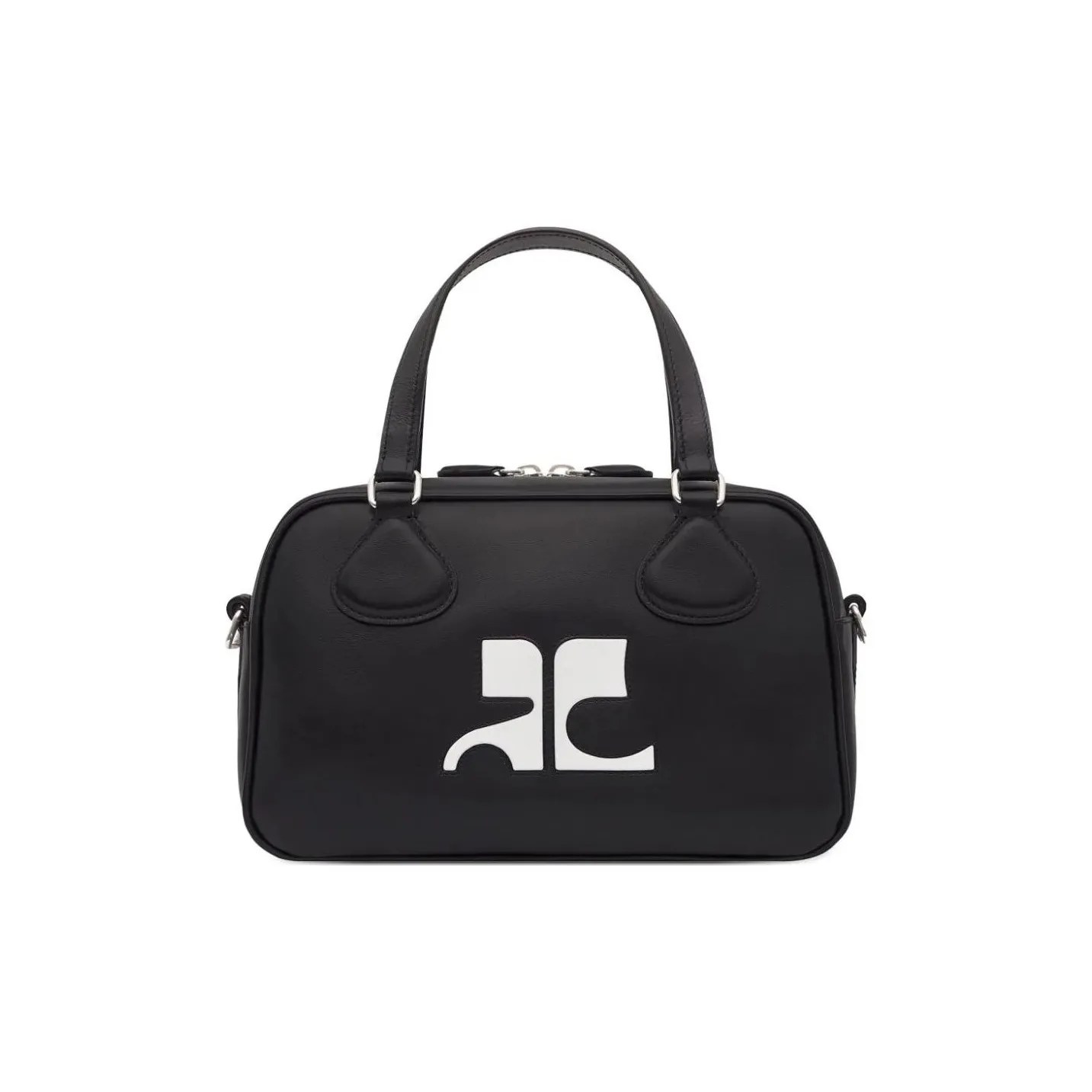Courrèges Reedition Bowling Zip Up Shoulder Bag