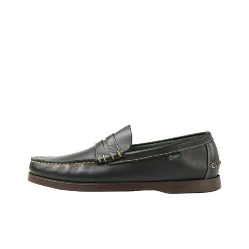 Paraboot Лоферы Темно-зеленый Мужские