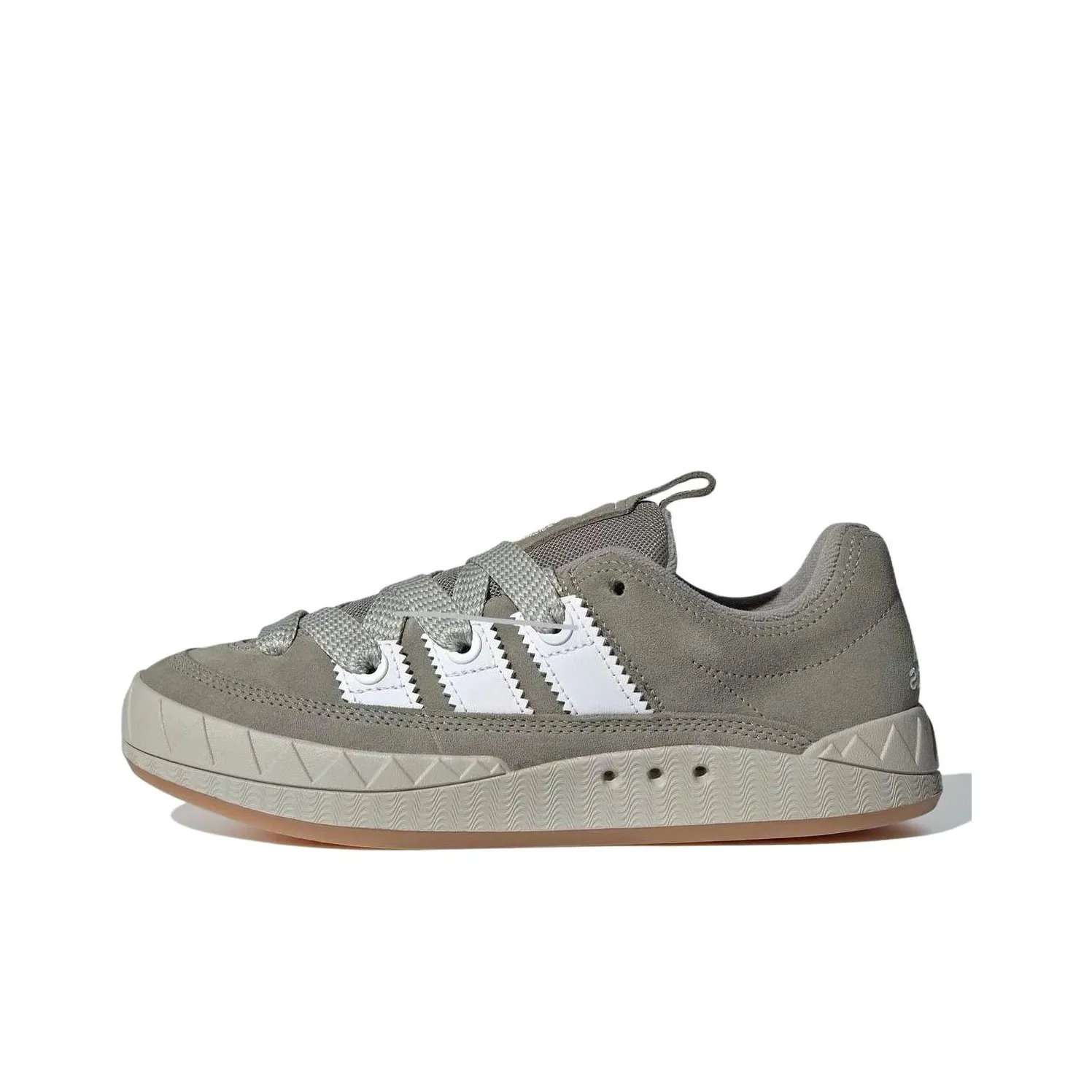 Adidas Originals Adimatic Slip Resistant Abrasion Resistant Низкие Кроссовки для скейтбординга Женские Серый Белый