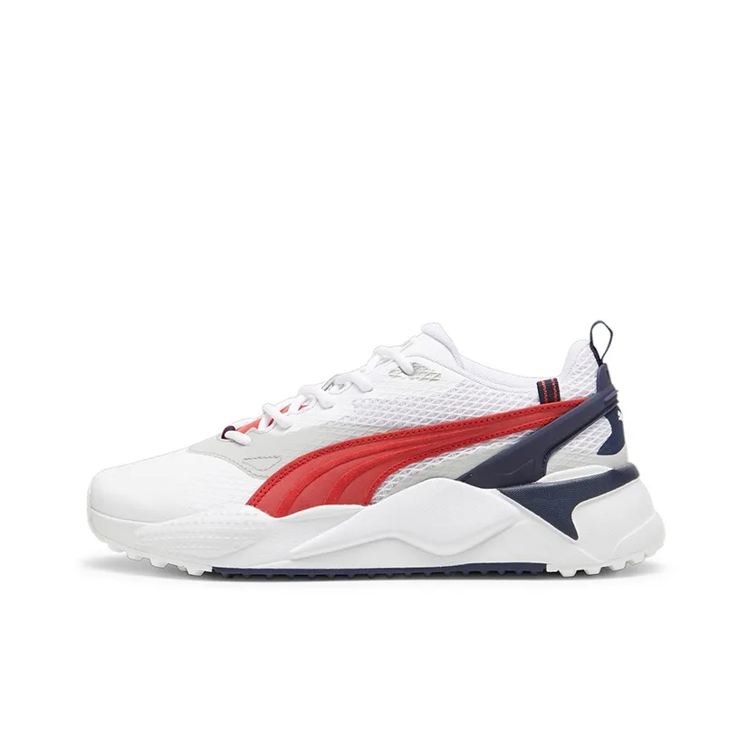 PUMA GS X Efekt Cushioned Slip Resistant Abrasion Resistant Breathable Low Top Golf Shoes Men's White