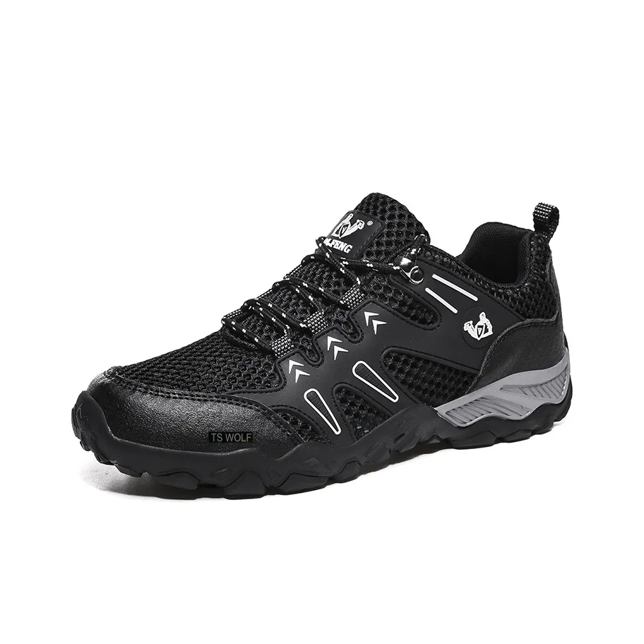 Scout Wolf Low Top Trekking Shoes Unisex Black