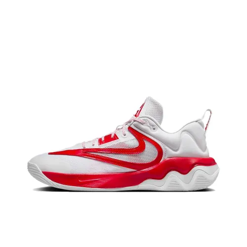NIKE Giannis Immortality Баскетбольные кроссовки Низкие Белые и красные Мужские