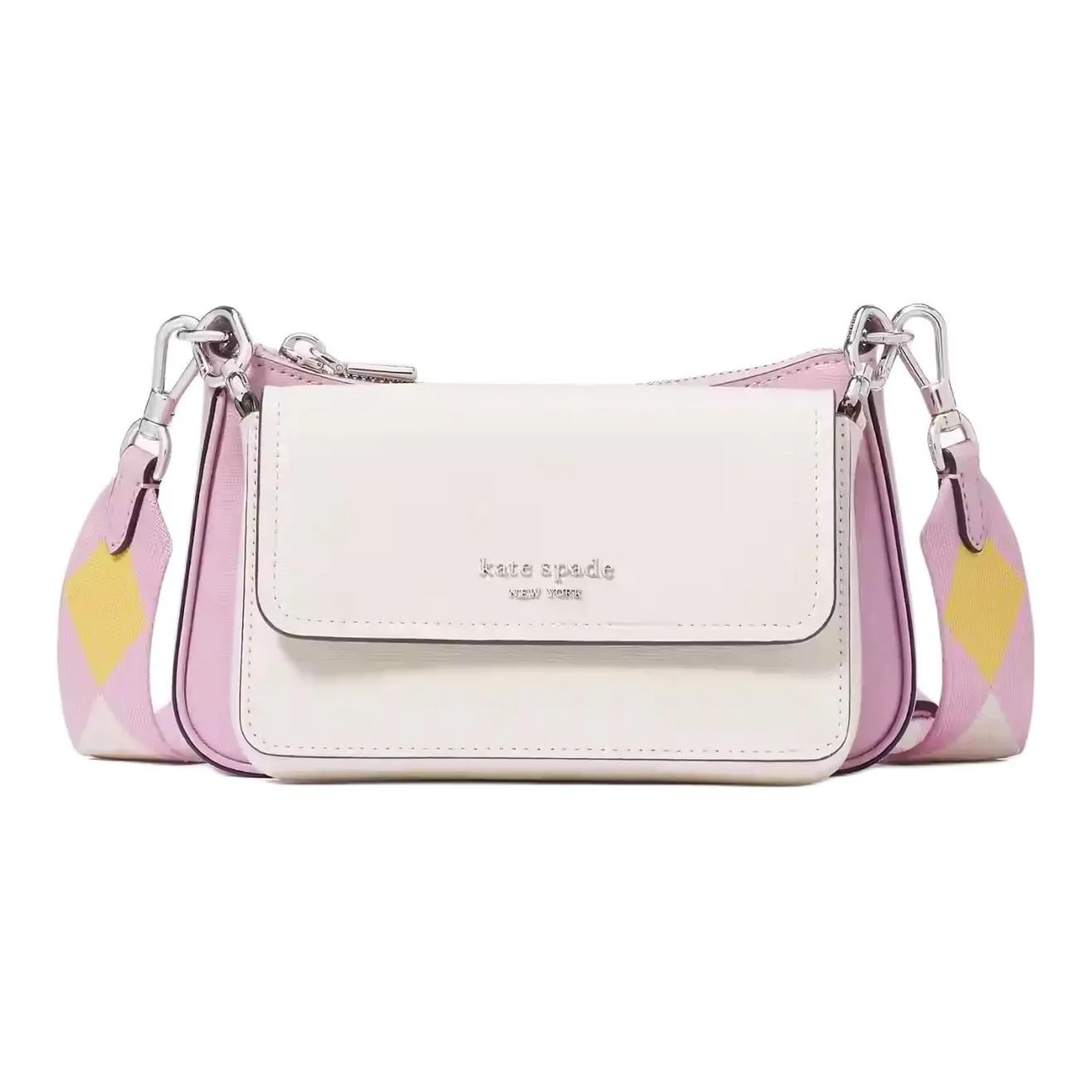 Kate Spade Saffiano Leather Shoulder Bag Crossbody Bag Women's More Sheepskin Paper