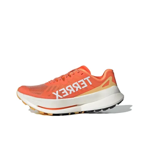Adidas TERREX Agravic Беговые кроссовки Низкие Оранжево-белые Мужские