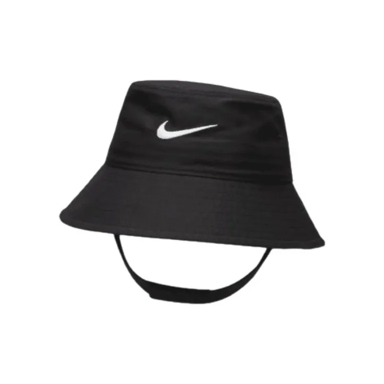 Nike Полиэстер Ведрообразные Шляпы Детские Черные