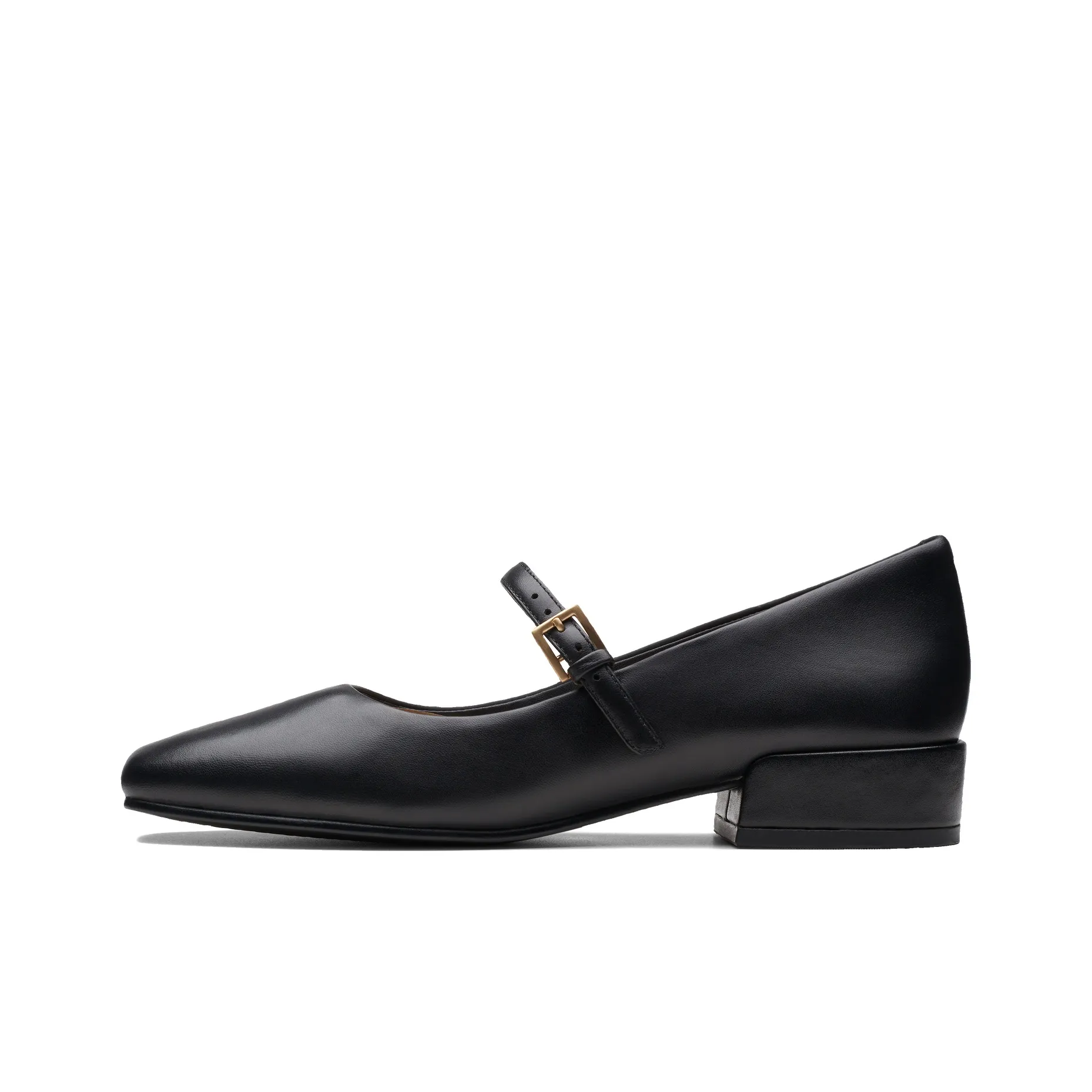 Clarks Chunky Heel Mary Jane Shoes Women's