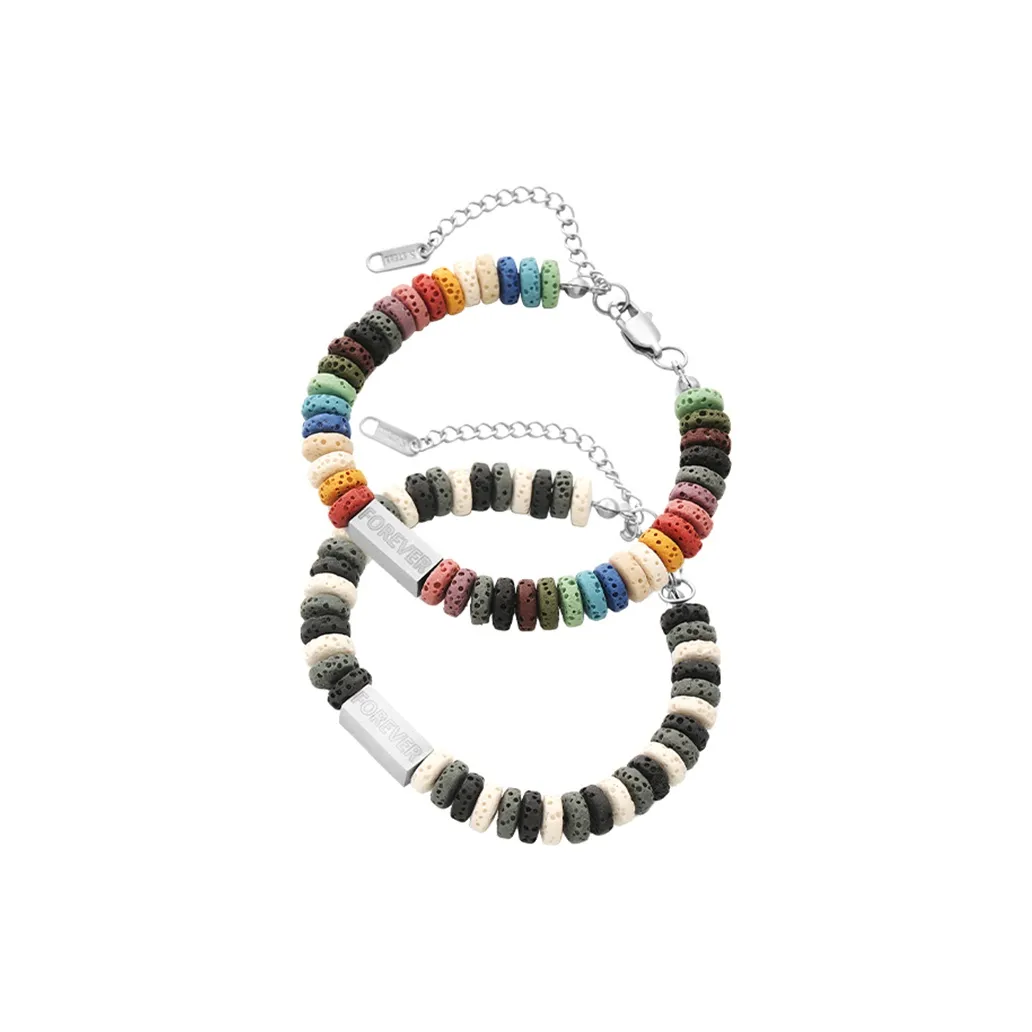 VIVIWELL Браслеты из вулканического камня Унисекс