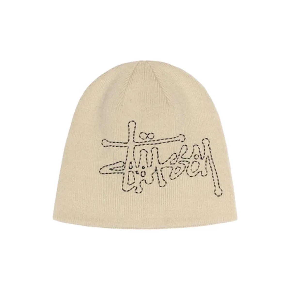 Stussy Acrylic Beanies Unisex Beige