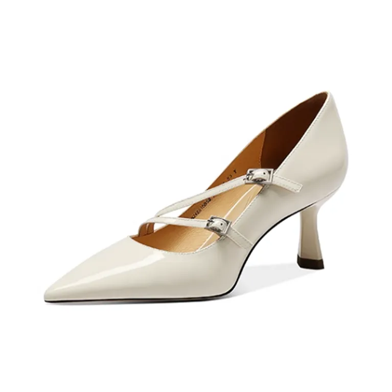 JESSICA SOPHIA Туфли Мэри Джейн с узким каблуком Женские