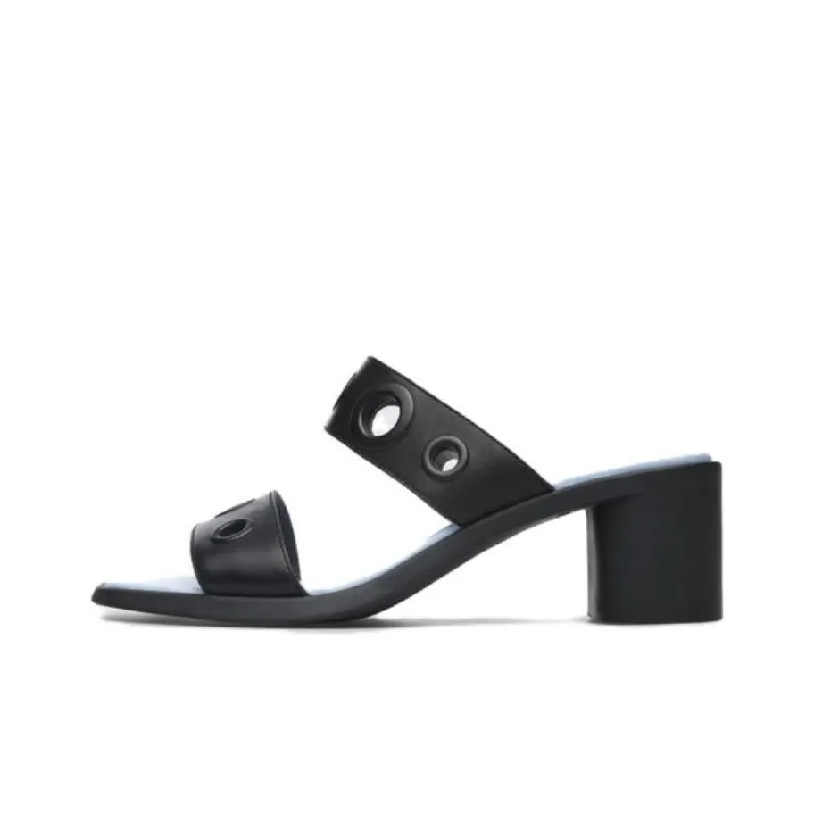 CAMPER Slide Slippers 6cm Women's Black