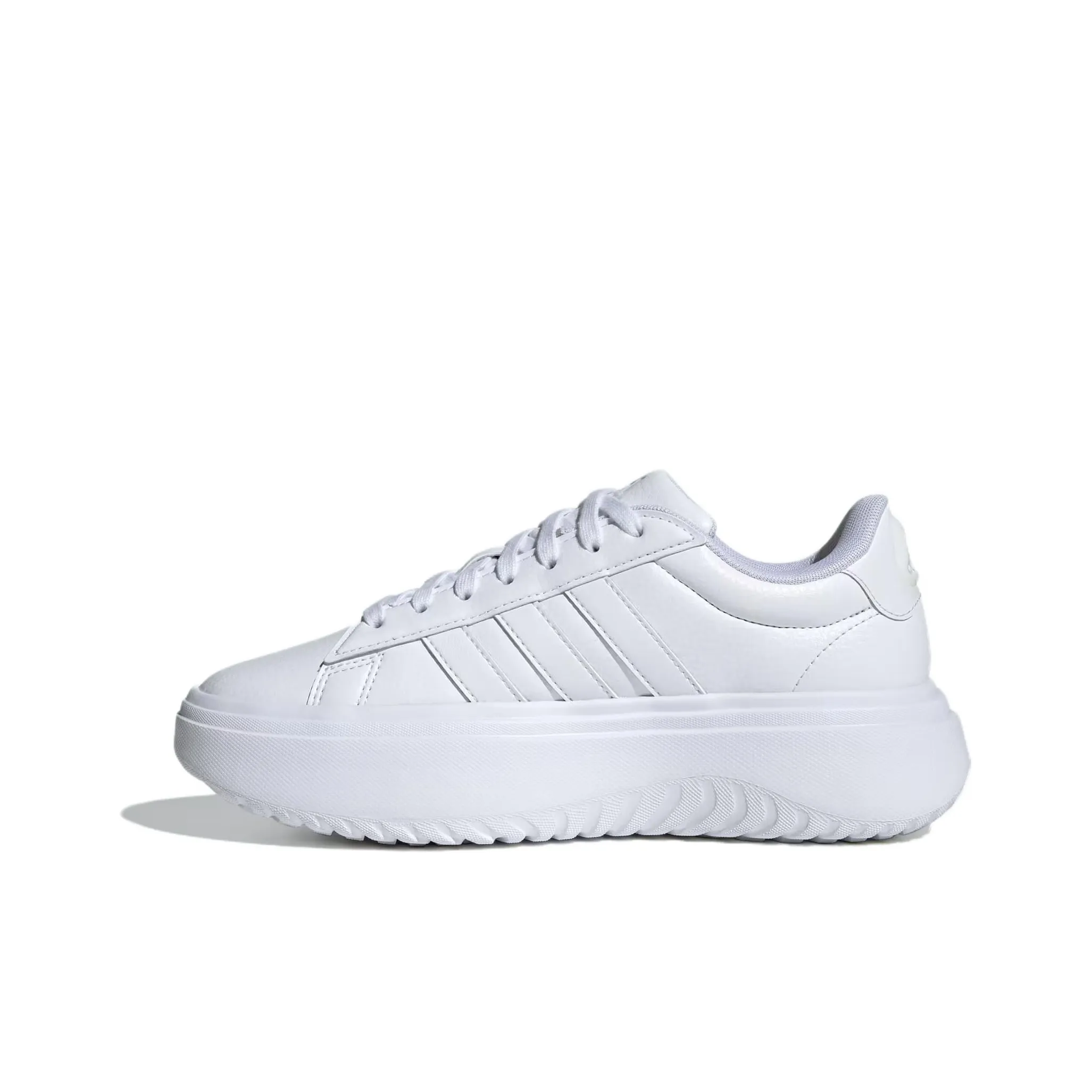 Adidas Grand Court Platform Cloud White Crystal White Women's